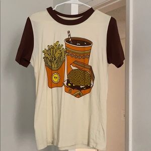 Big Bud Press hamburger t-shirt